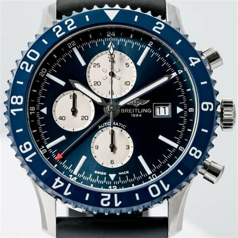 breitling chronoliner black steel|breitling chronoliner blue.